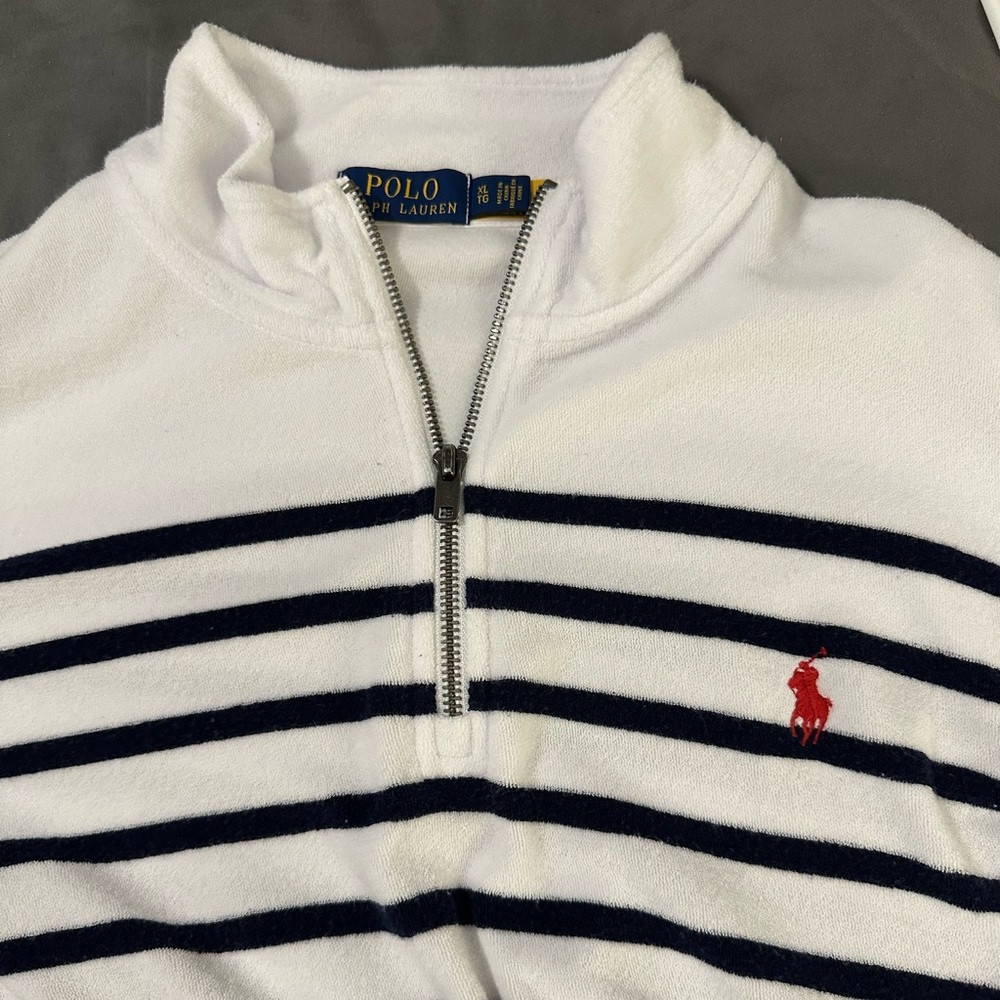 Terry 1/4 Zip Polo - Picture 2 of 6